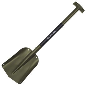 Aluminum Utility Shovel - Olive/Black