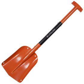 Aluminum Utility Shovel - Orange/Black