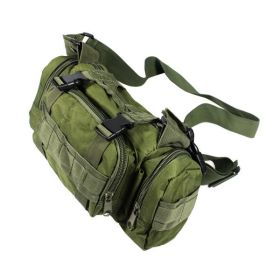 [Olive Branch] Military Camouflage Multi-Purposes Fanny Pack / Waist Pack / Travel Lumbar Pack