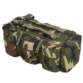 3-in-1 Army-Style Duffel Bag 23.8 gal Camouflage